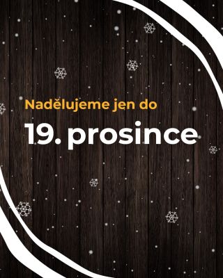 V naší prodejně v Sivicích nadělujeme letos jen do 19. prosince. 🎁 Pokud sháníte originální dárky pro truhláře, kutily...
